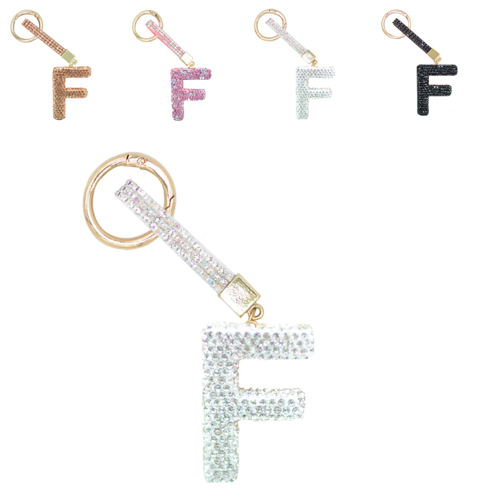Letter Keychain F (5pcs/Pack) Letter Keychain F (5pcs/Pack)